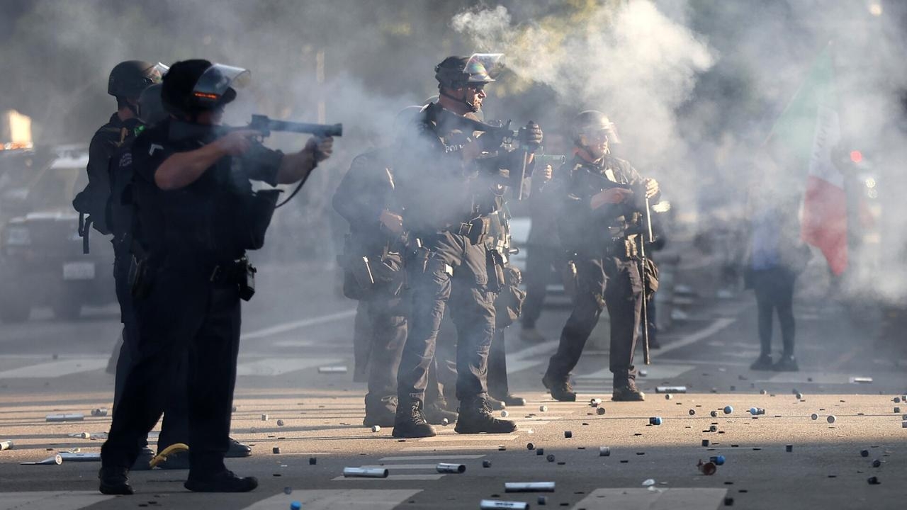 LA law enforcement ‘not necessarily given a heads up' about deployment of Marines