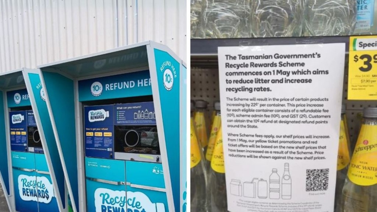 Sign that drinks are set to cost more in Tasmania