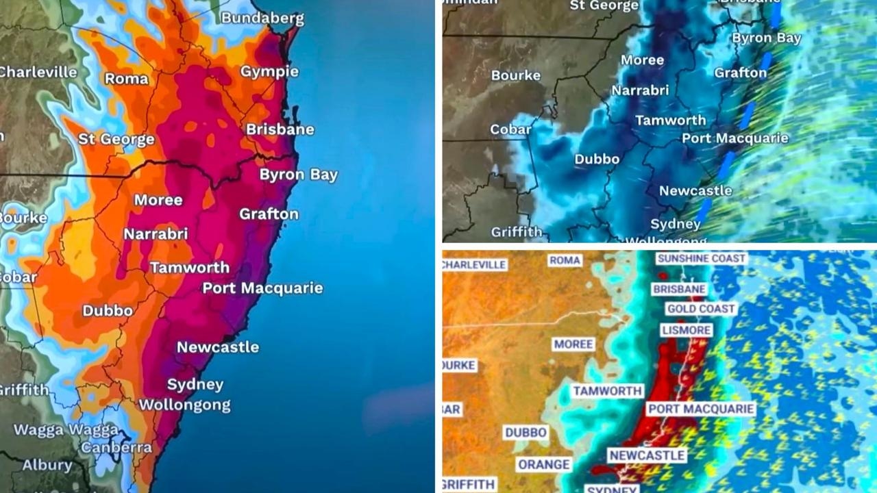 Three August's worth of rain have now fallen on NSW with more to come