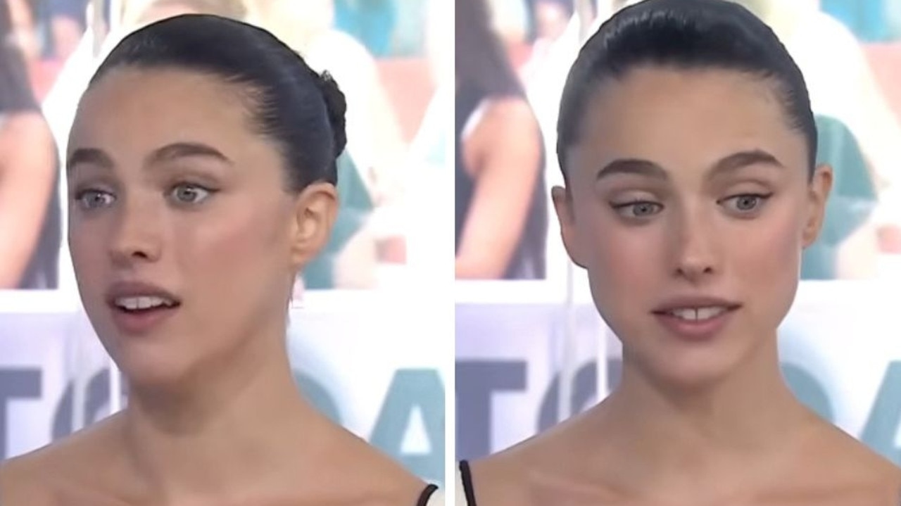Producer Jack Antonoff's wife, Margaret Qualley, awkwardly reacts to Taylor Swift question