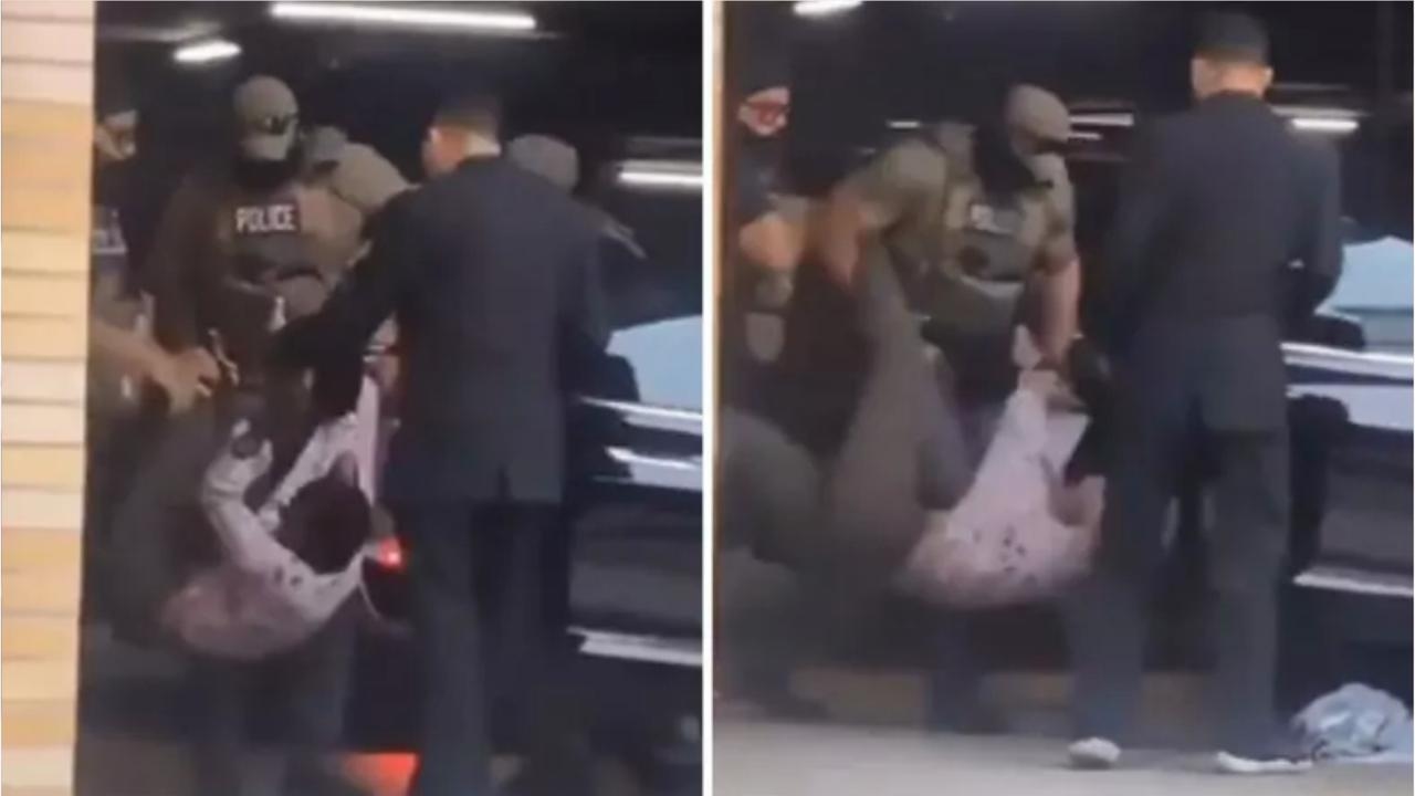 ICE agents pull screaming illegal immigrant influencer from car after resisting arrest