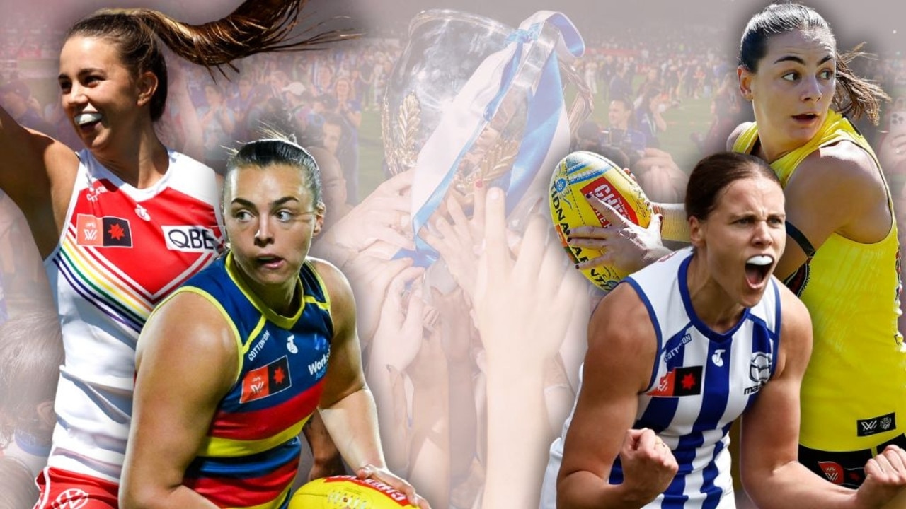 Garner, Marinoff lead AFLW's top 50 players for new season
