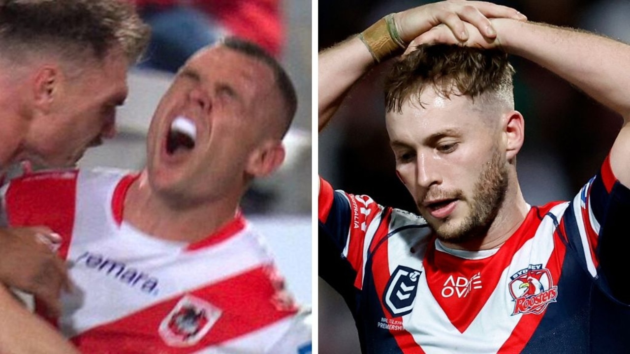 Roosters star Sam Walker learns fate for ugly tackle that left David Klemmer grimacing in pain