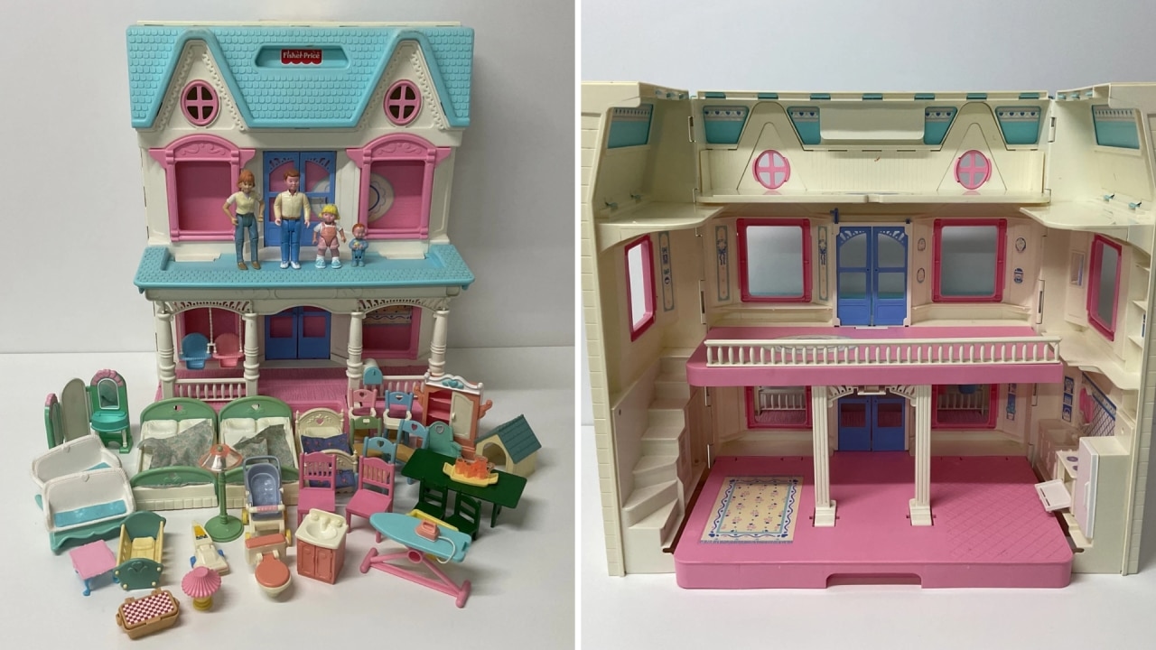 Your favourite '90s toy Fisher Price doll house is selling for hundreds online