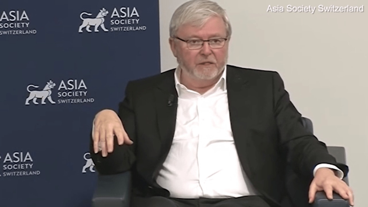 Professional 'Trump basher' Kevin Rudd has to resign in the wake of embarrassing claims of Trump disapproval
