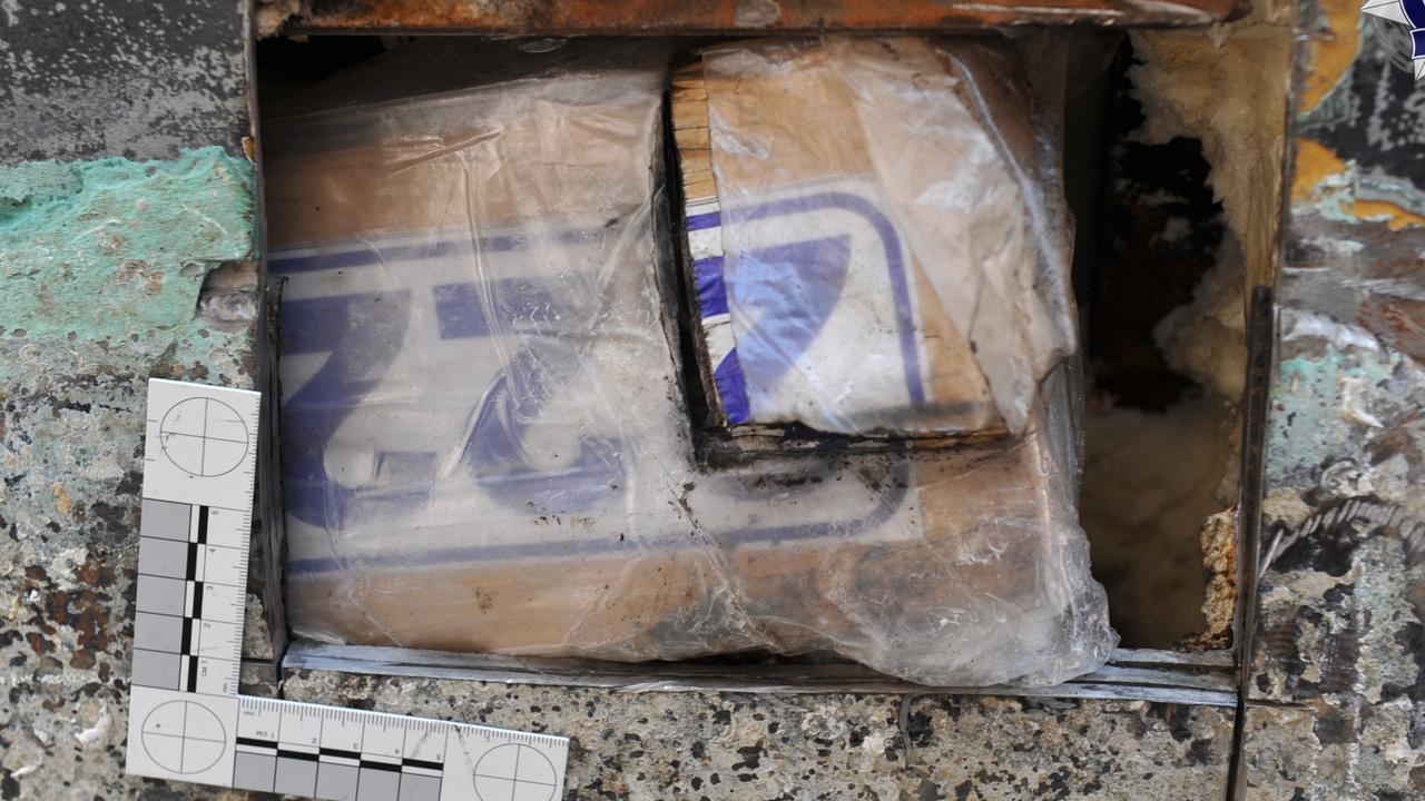 Cops charge two men affter 247kgs of cocaine found in yacht