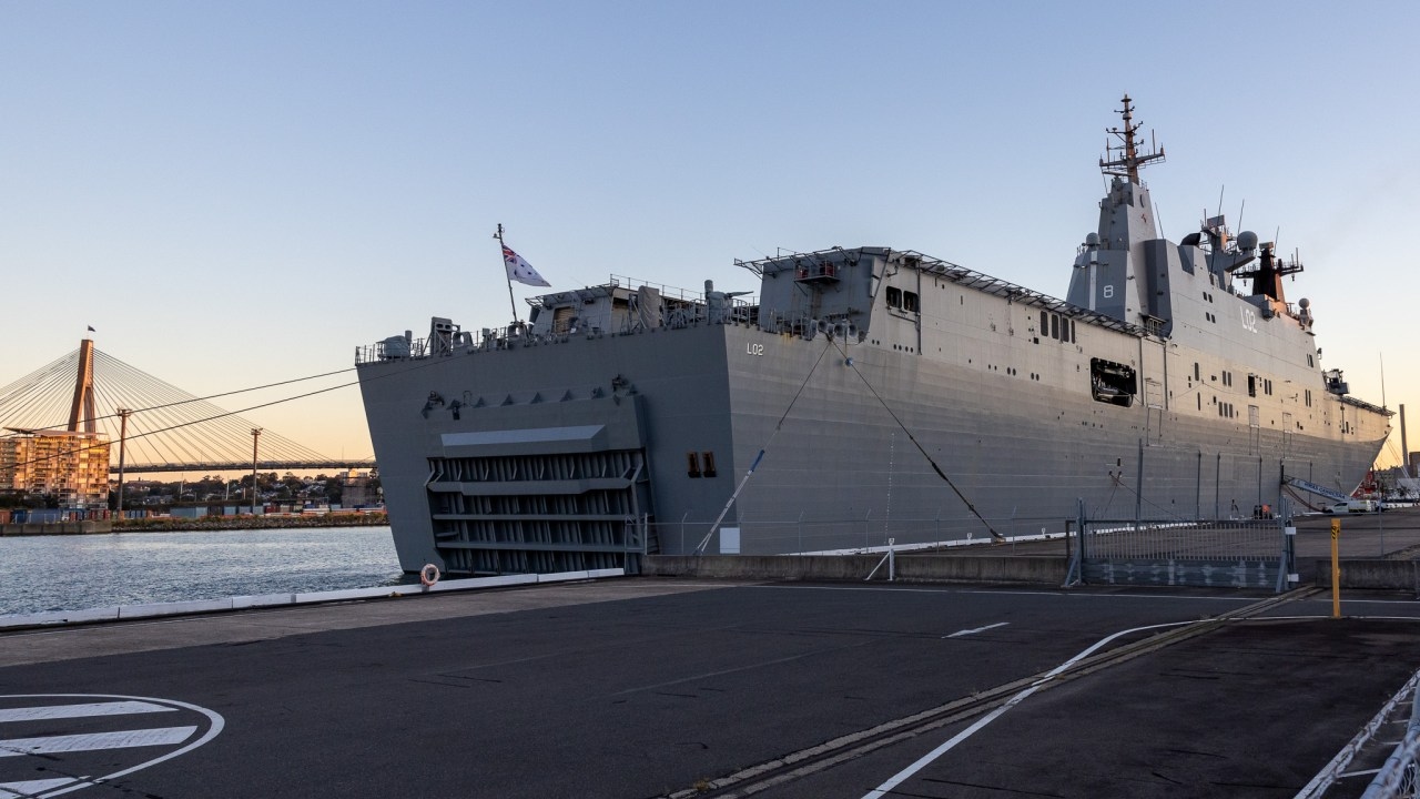 The Australian Navy's two largest ships 'systematically failing': Report reveals 'dysfunction' in country's Naval fleet