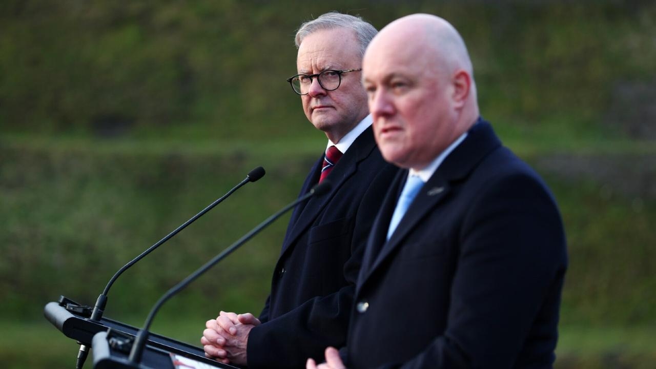 Anthony Albanese and Christopher Luxon discuss Gaza war