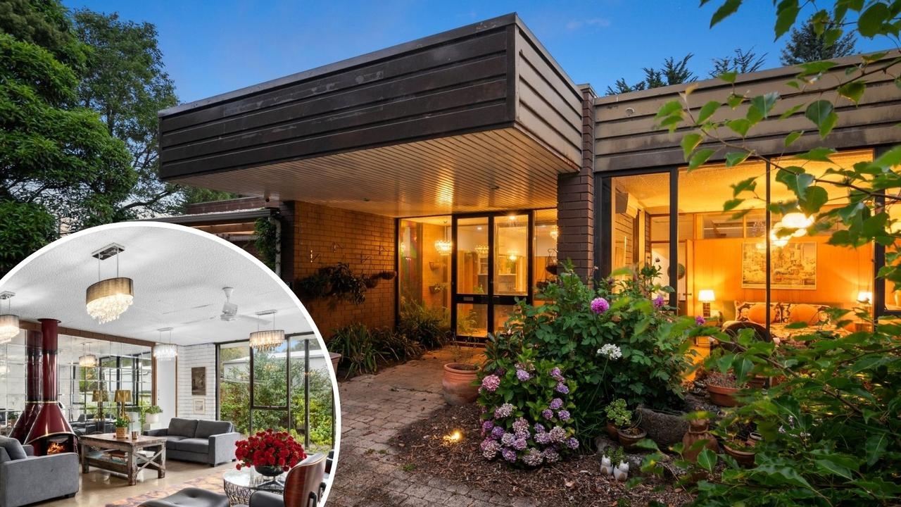 Abandoned Otway Shire council office reborn as a groovy 1970s home