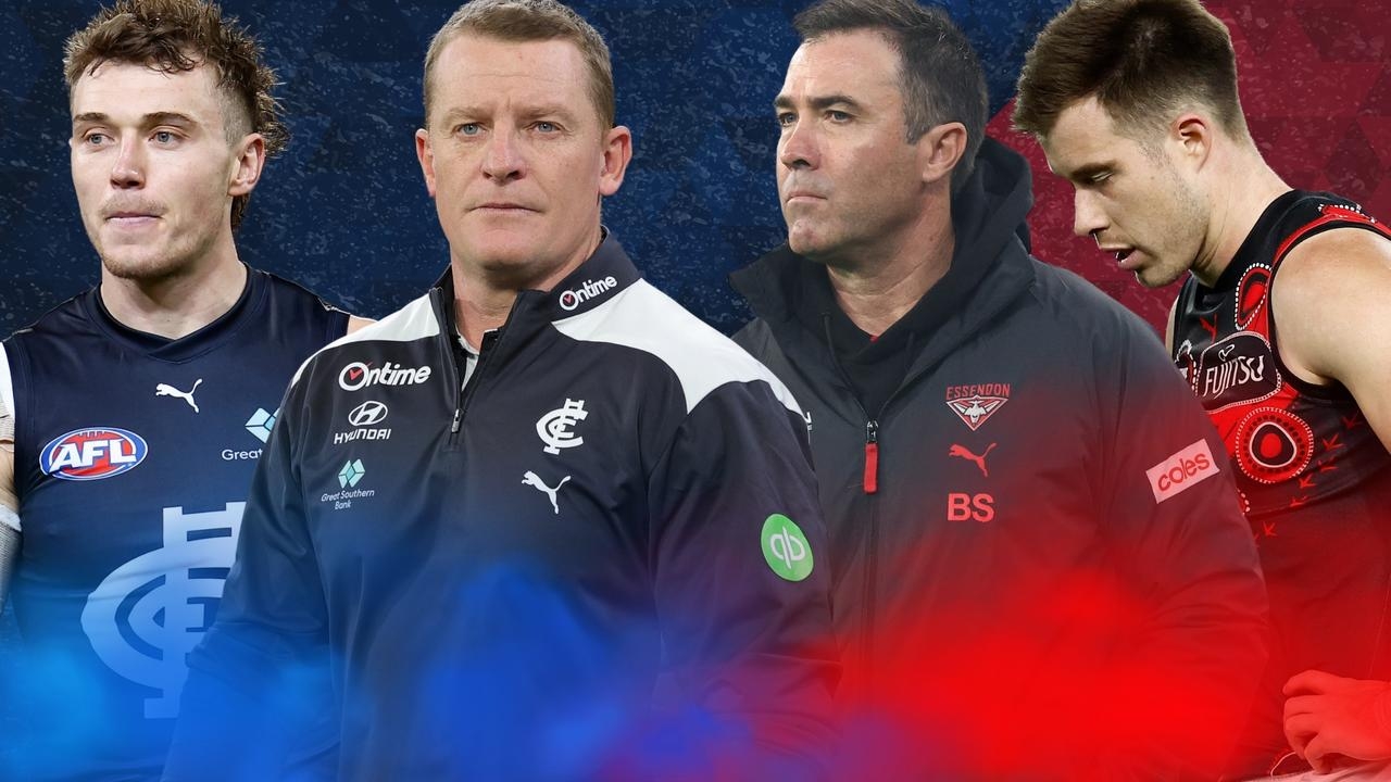 AFL Carlton v Essendon: Who is closer to a premiership?