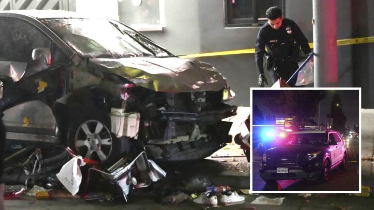 Dozens injured after Hollywood car ramming