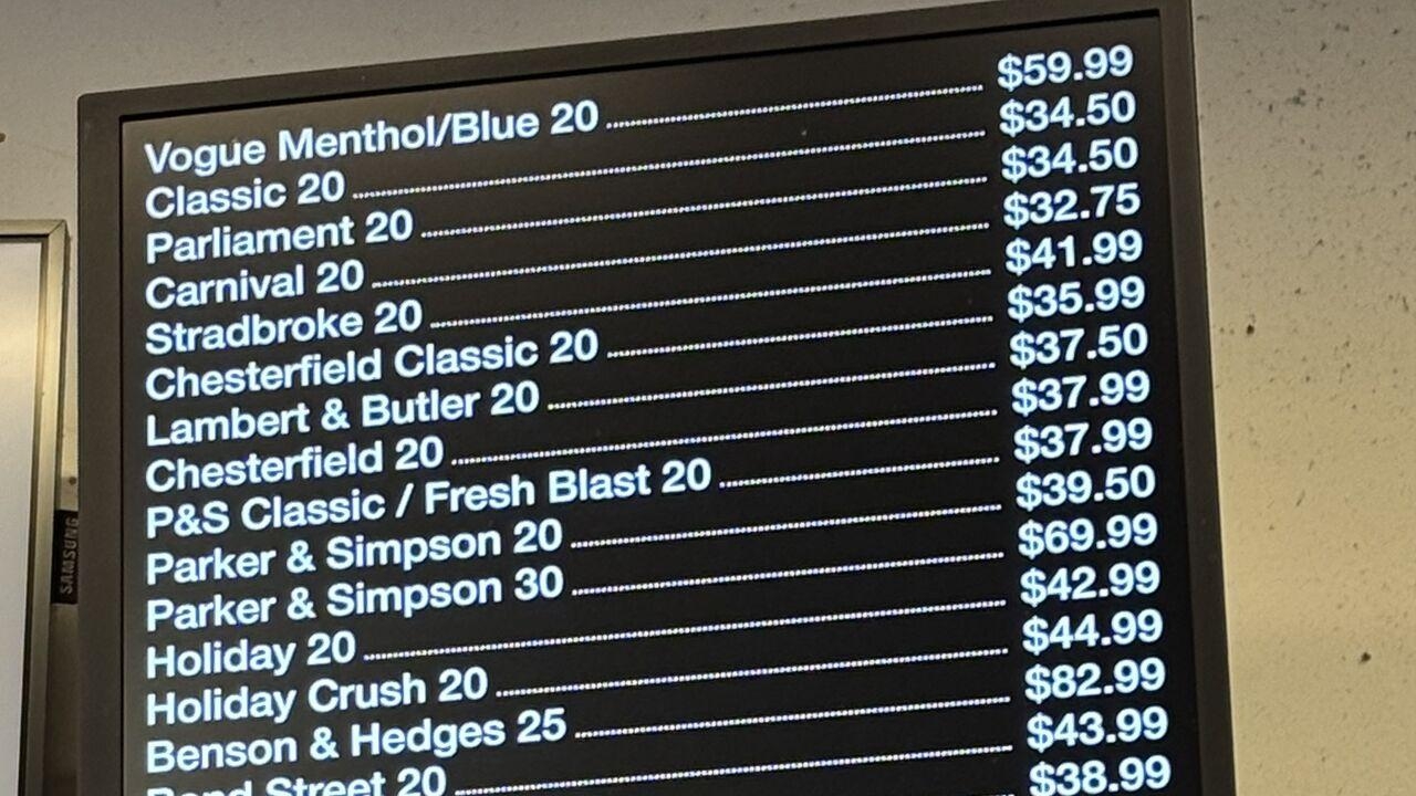 Rocker shocked as cigarette prices soar, fuel underworld war in Australia