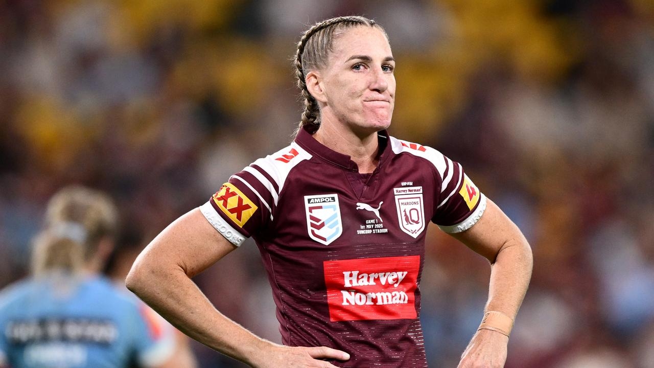‘It's not OK': Ali Brigginshaw takes heat for Maroons' State of Origin game one demolition