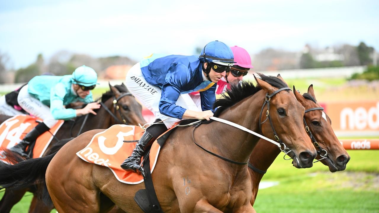 Charm Stone gives Mark Zahra a Group 1 double in the Robert Sangster Stakes