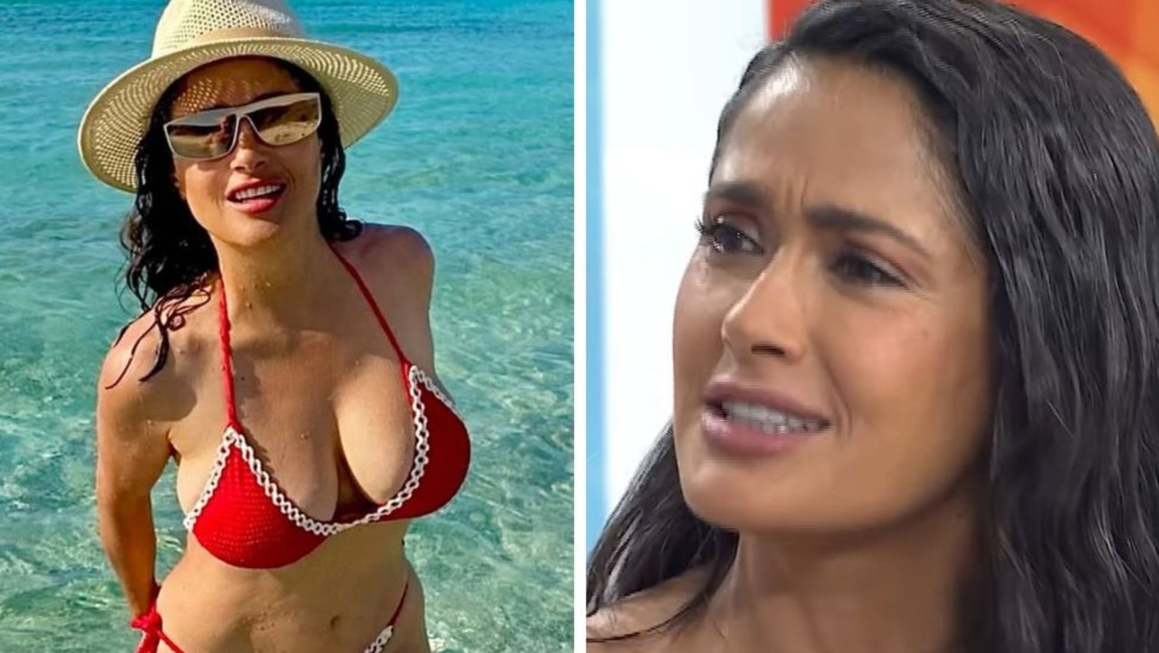 Sports Illustrated cover model Salma Hayek admits she tried to ‘back out' of racy photo shoot