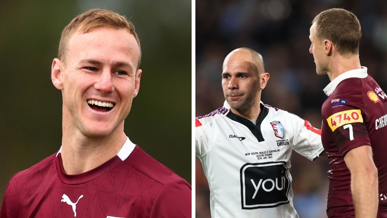Ashley Klein's secret meet-up with QLD captain Daly Cherry-Evans raises eyebrows