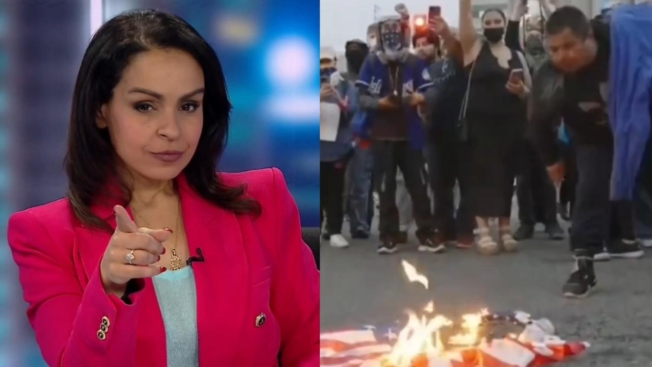 Lefties Losing It: ‘Vile' anti-American rioters spit on American flag