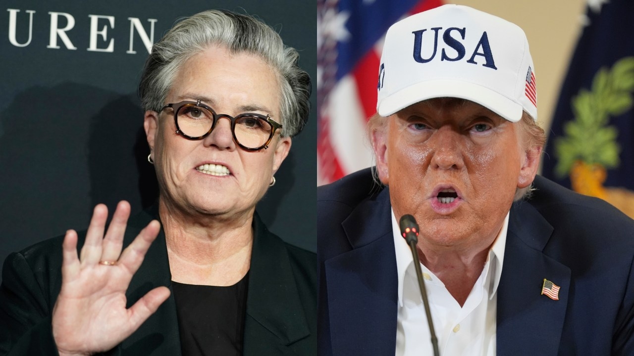 Rosie O'Donnell tears into Donald Trump claiming he's on the Epstein client list after he threatened to revoke her citizenship