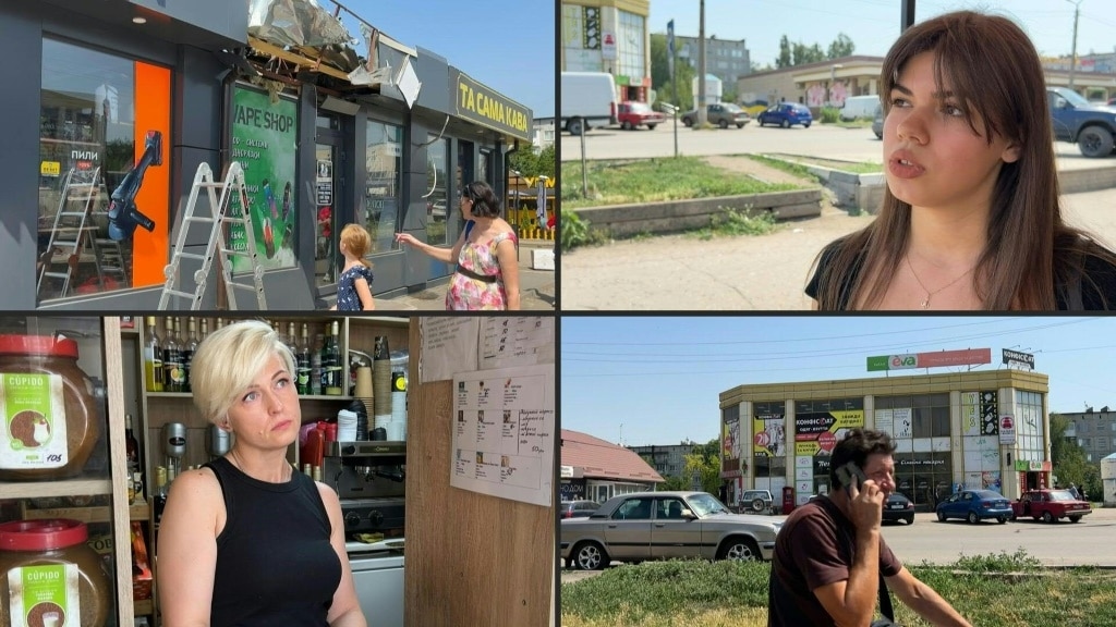 Ukraine covers frontline roads with anti-drone nets