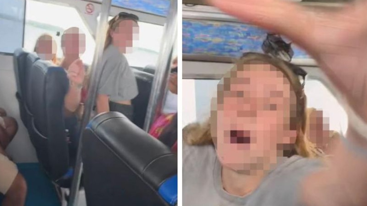 ‘Shut up': Wild moment Aussie family launches tirade at solo female traveller on Bali ferry