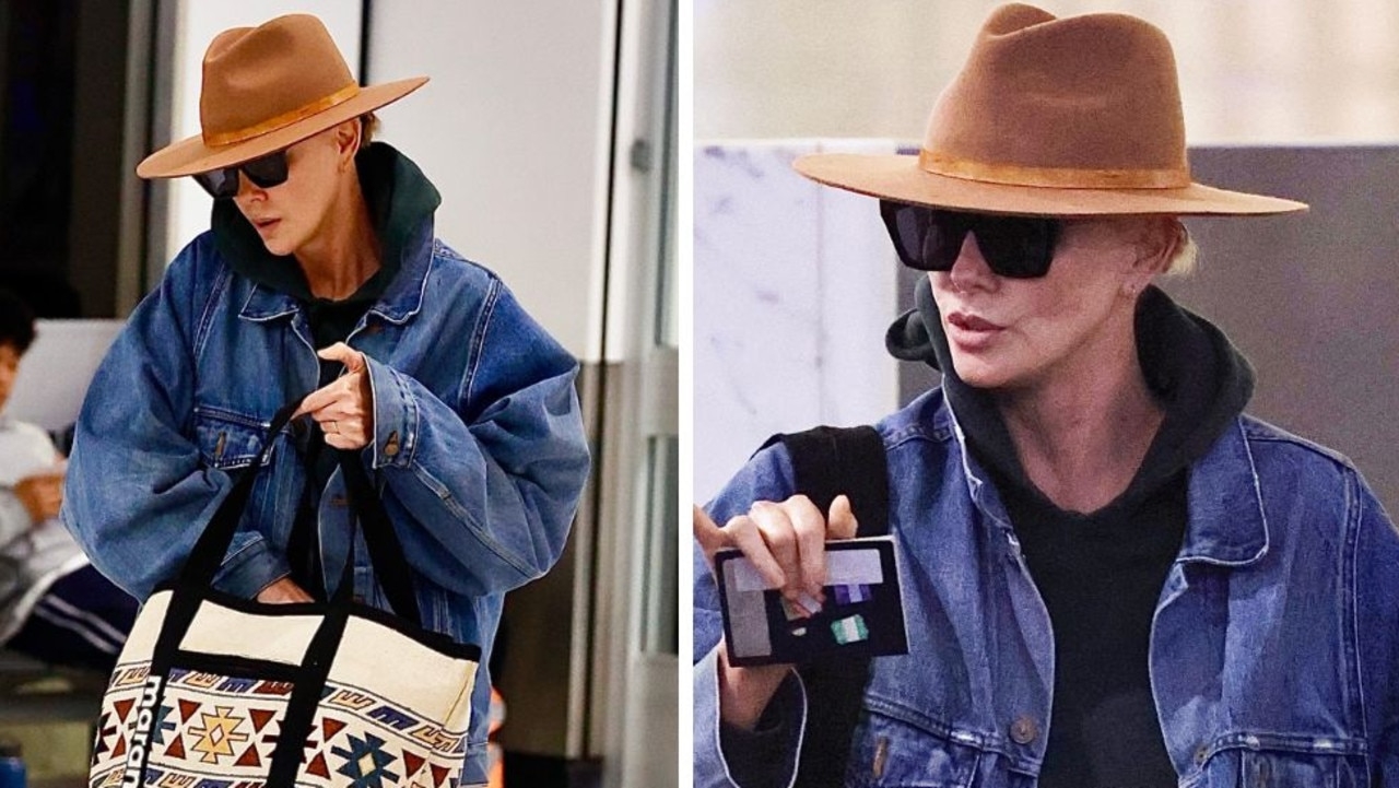 Charlize Theron spotted sneaking out of Australia after filming Netflix thriller in Sydney