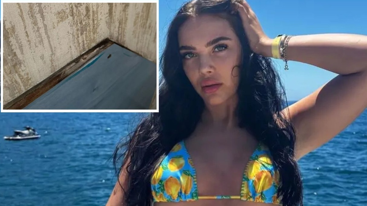 Model barricades in ‘filthy prison' hotel after lock breaks