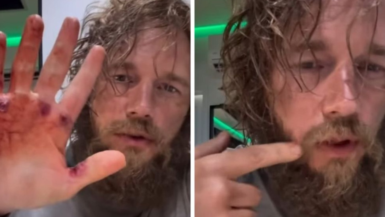 Marvel star looks unrecognisable with bushy beard and scruffy hair in shock new video