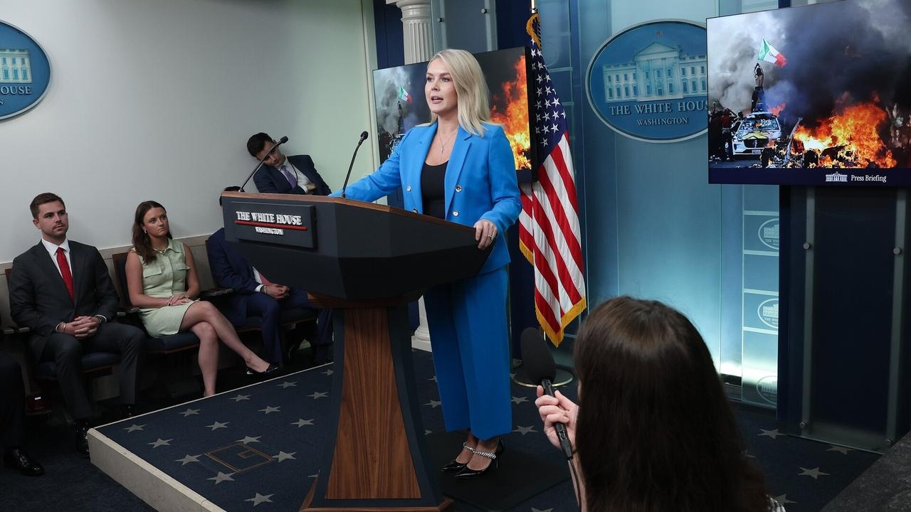 Karoline Leavitt touts Trump's successful response to anti-ICE riots