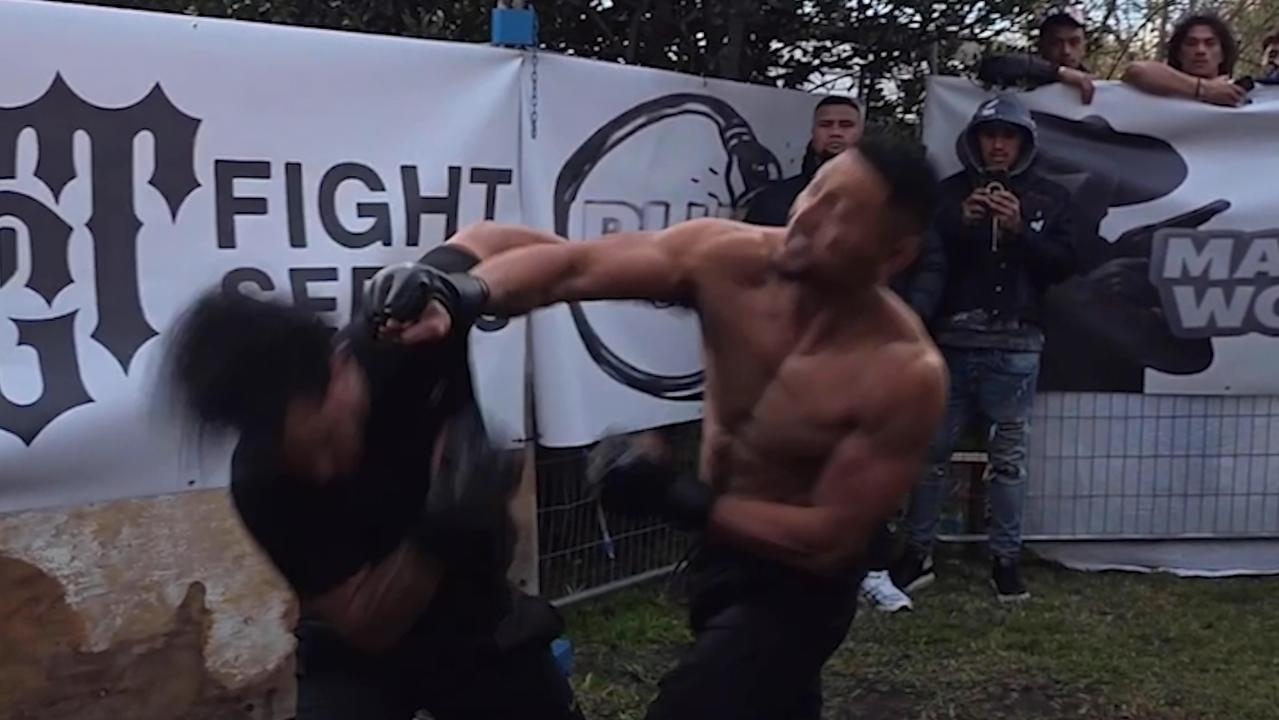 Dirty backyard fights livestreamed from Melbourne homes