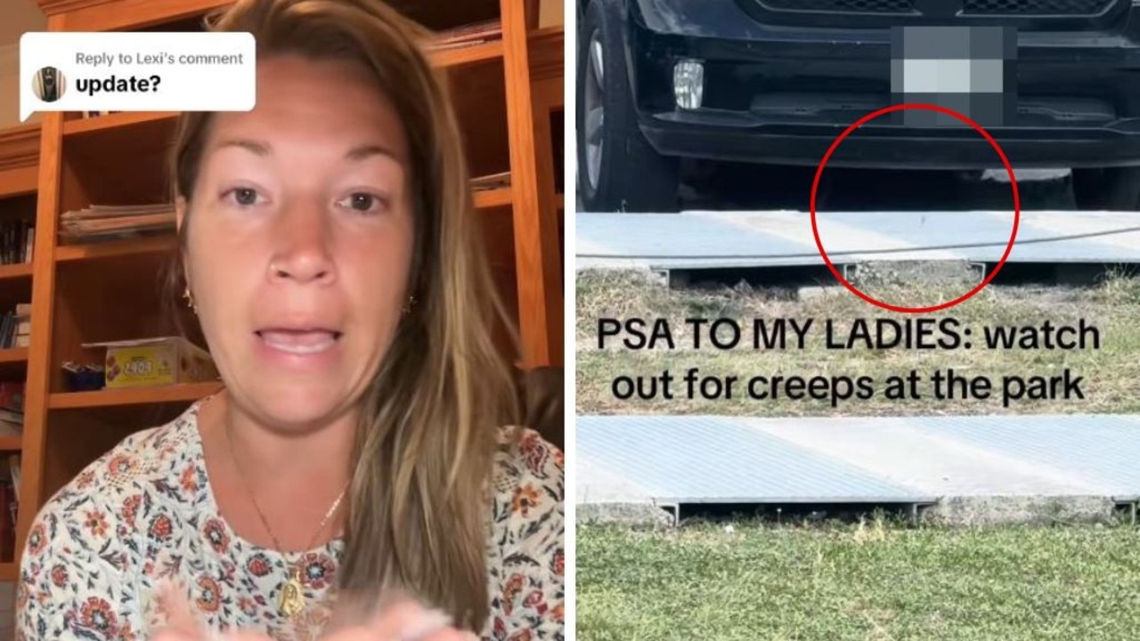 Mum's video of man under her car divides the internet