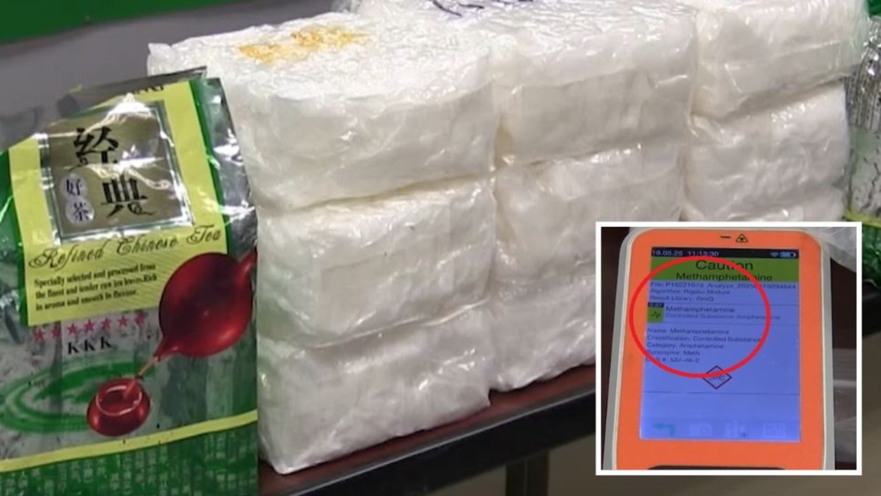 Aussie busted with 22kg of meth in Thailand