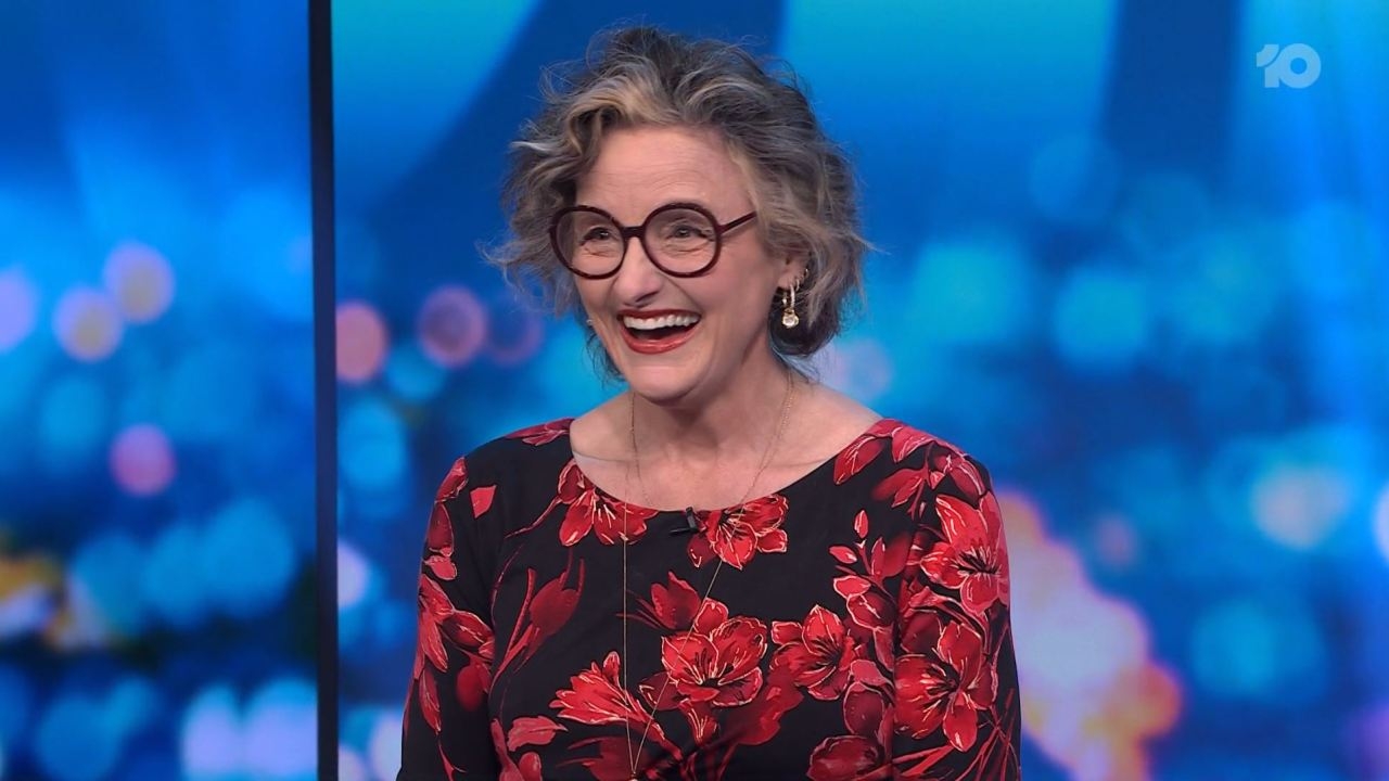 Julie Goodwin shows off remarkable physical transformation as MasterChef star returned to The Project after sixteen years for its final Sunday show