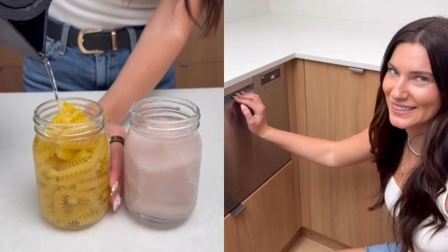 Social media users left gagging after influencer shares her recipe for a chicken dinner made in a dishwasher