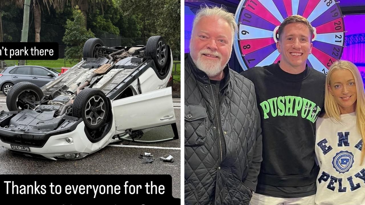 Shocking photo of Kyle and Jackie O star's ‘scary' car crash