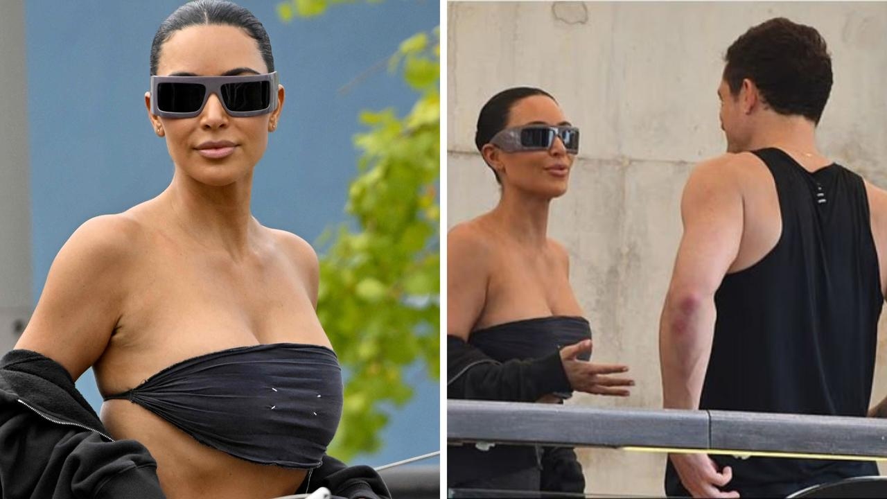 Orlando Bloom cosies up to Kim Kardashian at Jeff Bezos' wedding after Katy Perry split