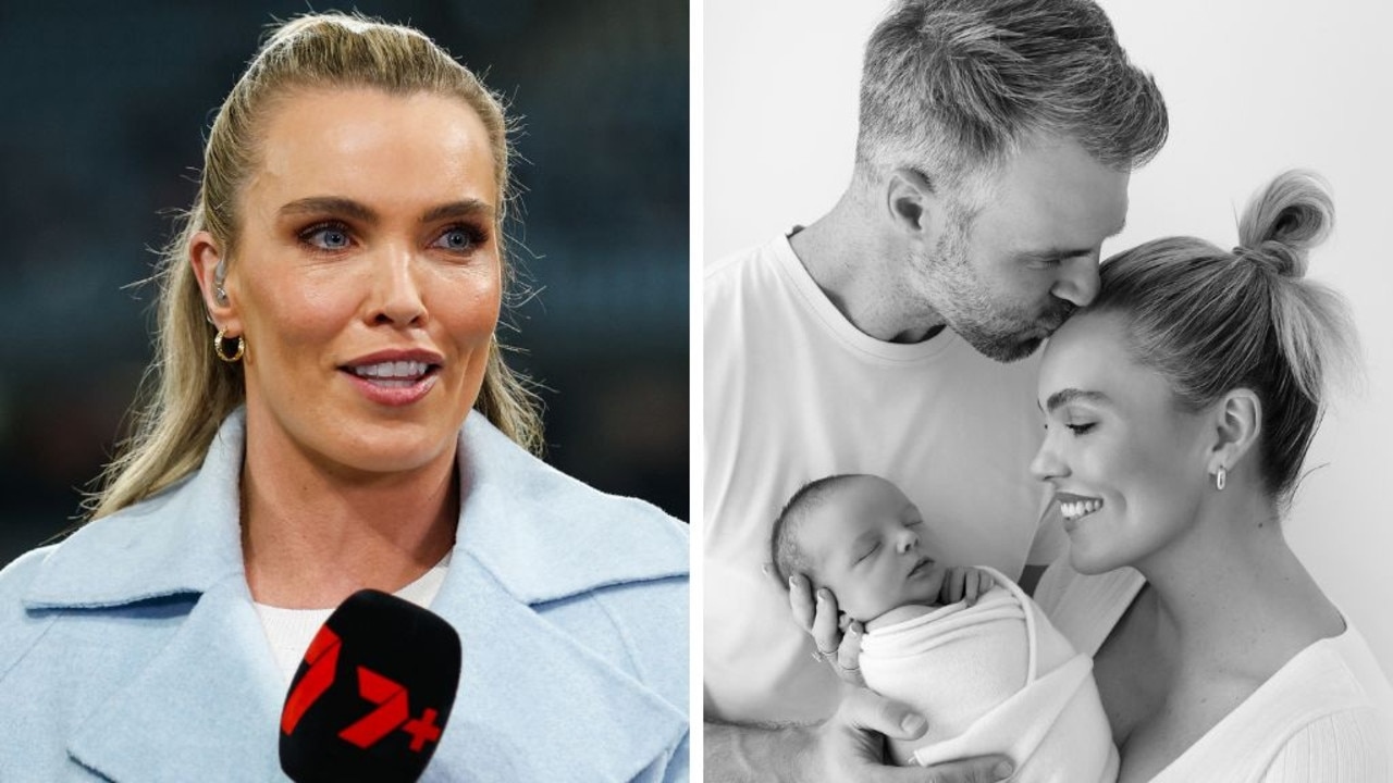 Beloved AFL presenter Abbey Holmes set for shock return weeks after giving birth