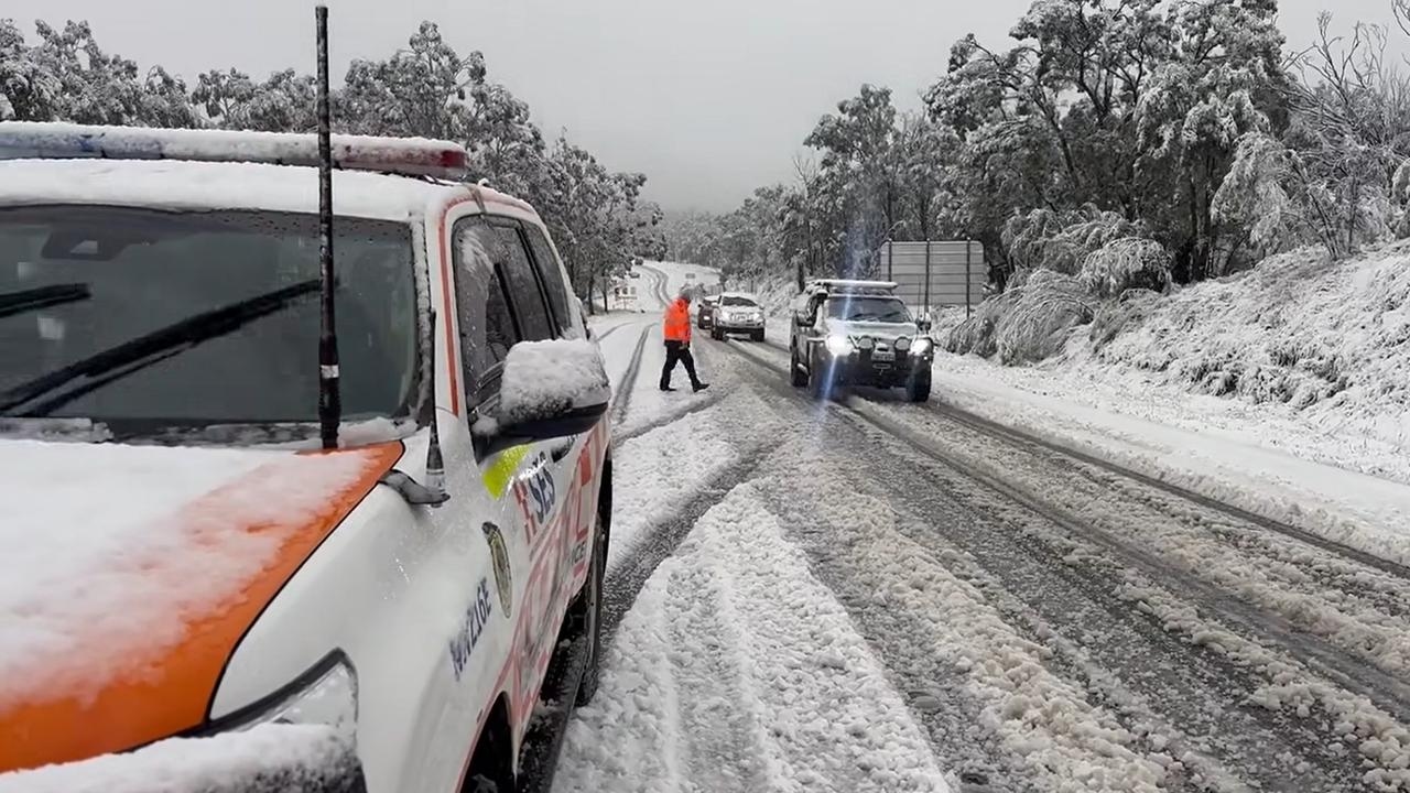 NSW lashed by rain and snow in bout of wild weather