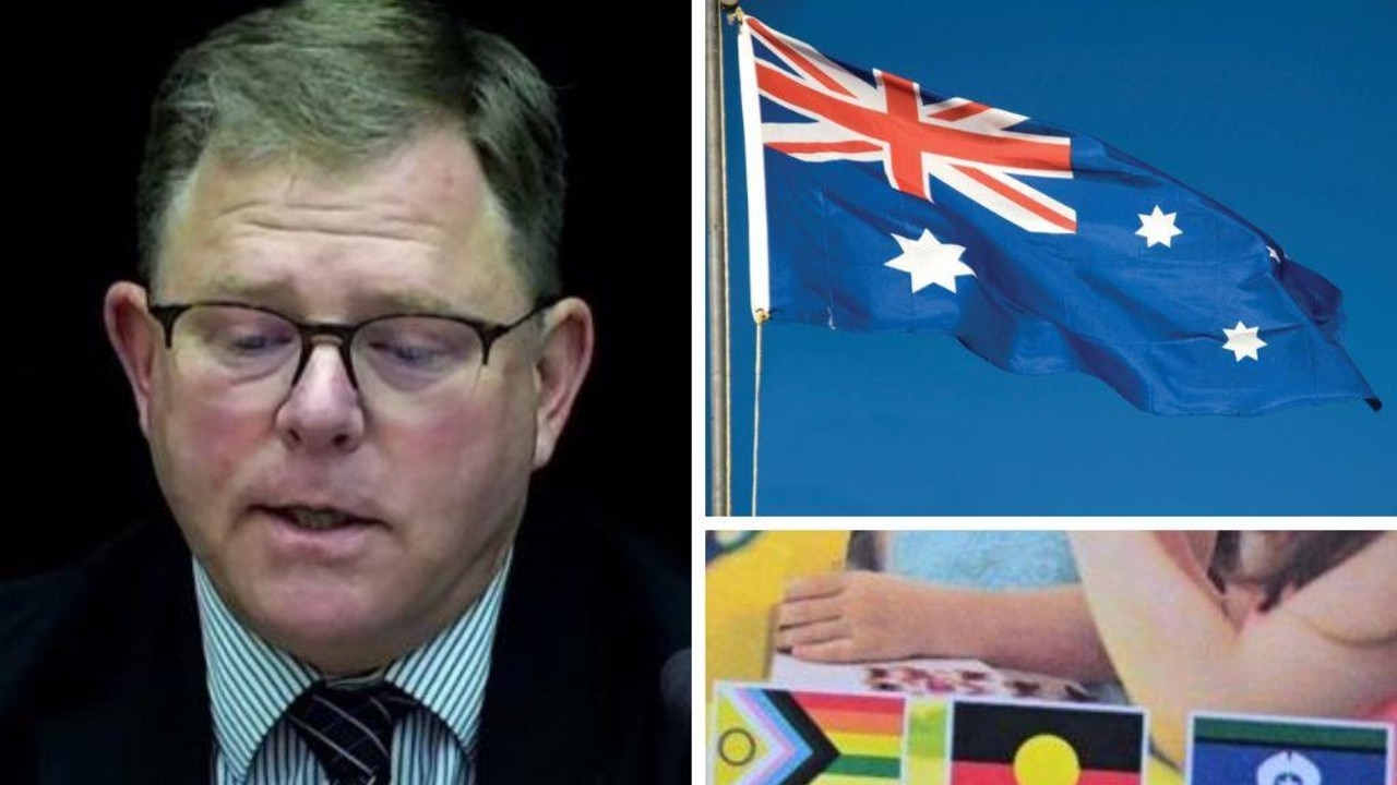 Victorian council moves to quell backlash after school flyer excludes Australian flag in favour of Pride