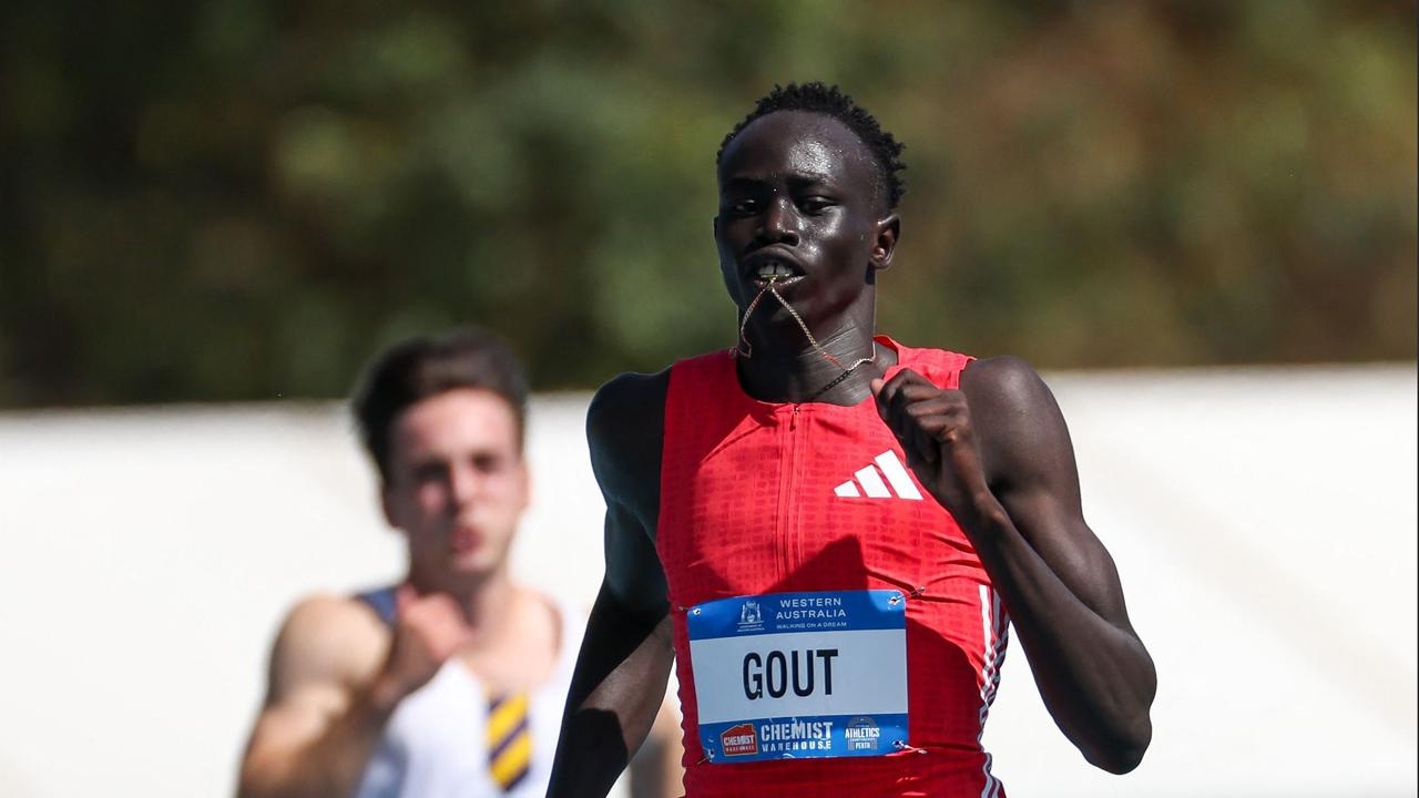 Gout Gout outlines his training routine ahead of European debut