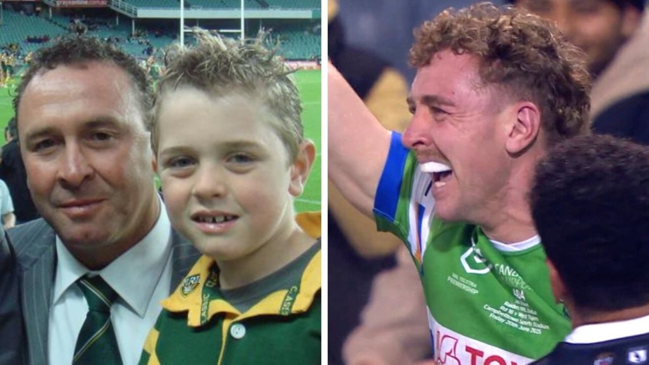 Jed Stuart, son of NRL legend Ricky, scores on dream NRL debut