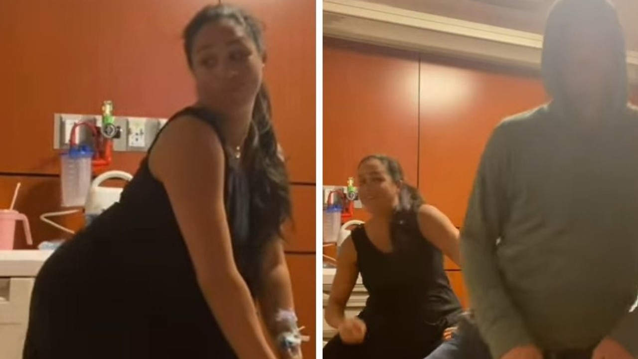 Meghan Markle and Prince Harry awkwardly drop it low in ‘cringe' delivery room video