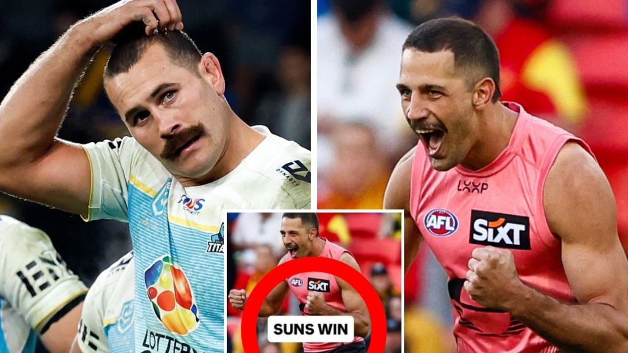 NRL news: AFL club Gold Coast Suns' ugly swipe at Gold Coast Titans ruffles feathers with social media troll reigniting code war