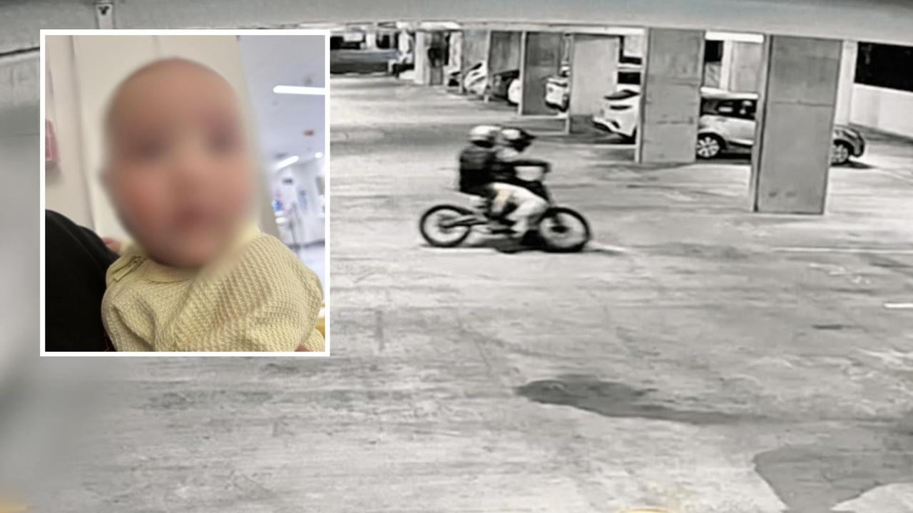 Baby injured in fire extinguisher attack