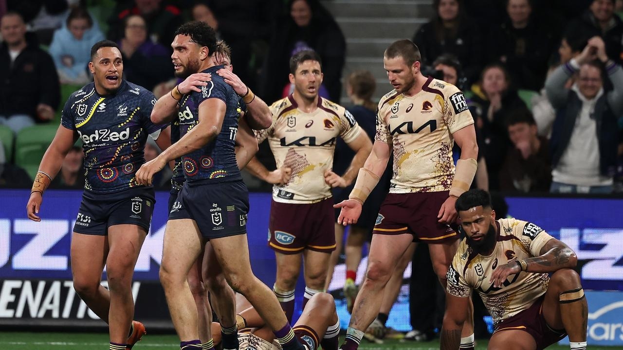 Storm's minor premiership dream grows as Broncos' horror night could ruin season
