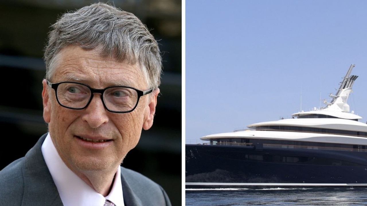 Inside Bill Gates' secret $990m superyacht home