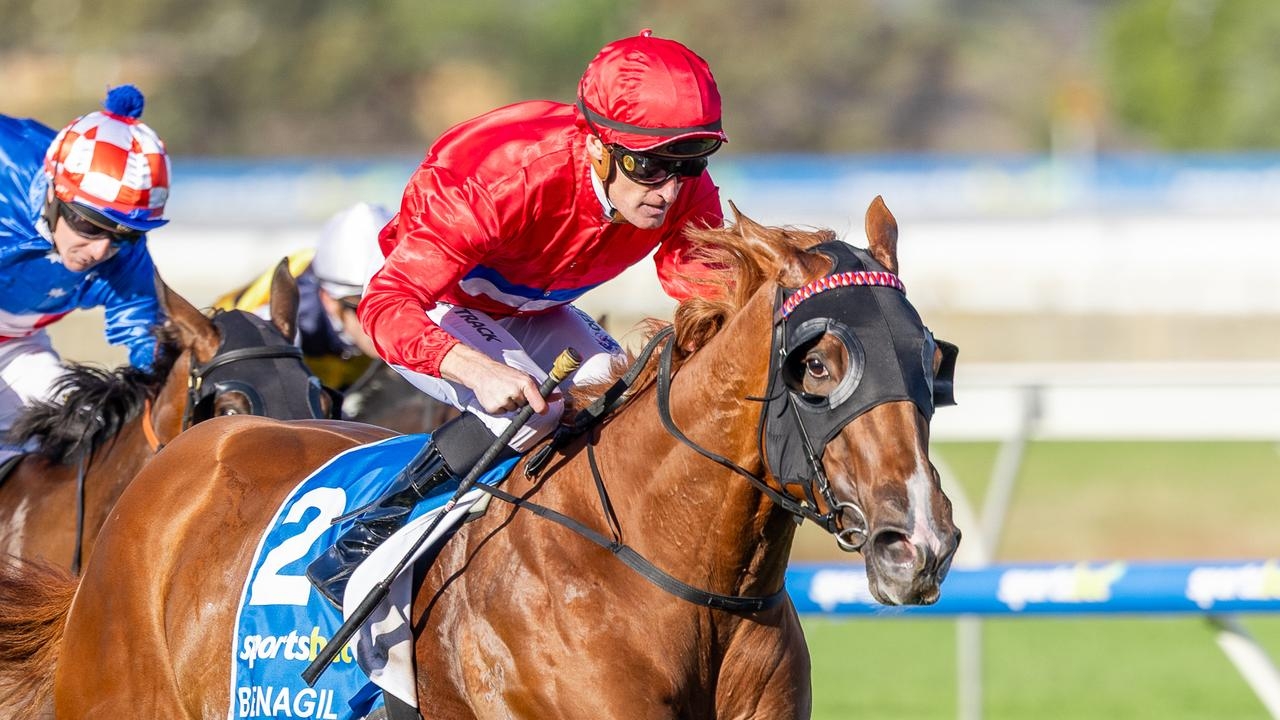 Benagil secures trainer Glen Thompson emotional first Group 1 in Australasian Oaks