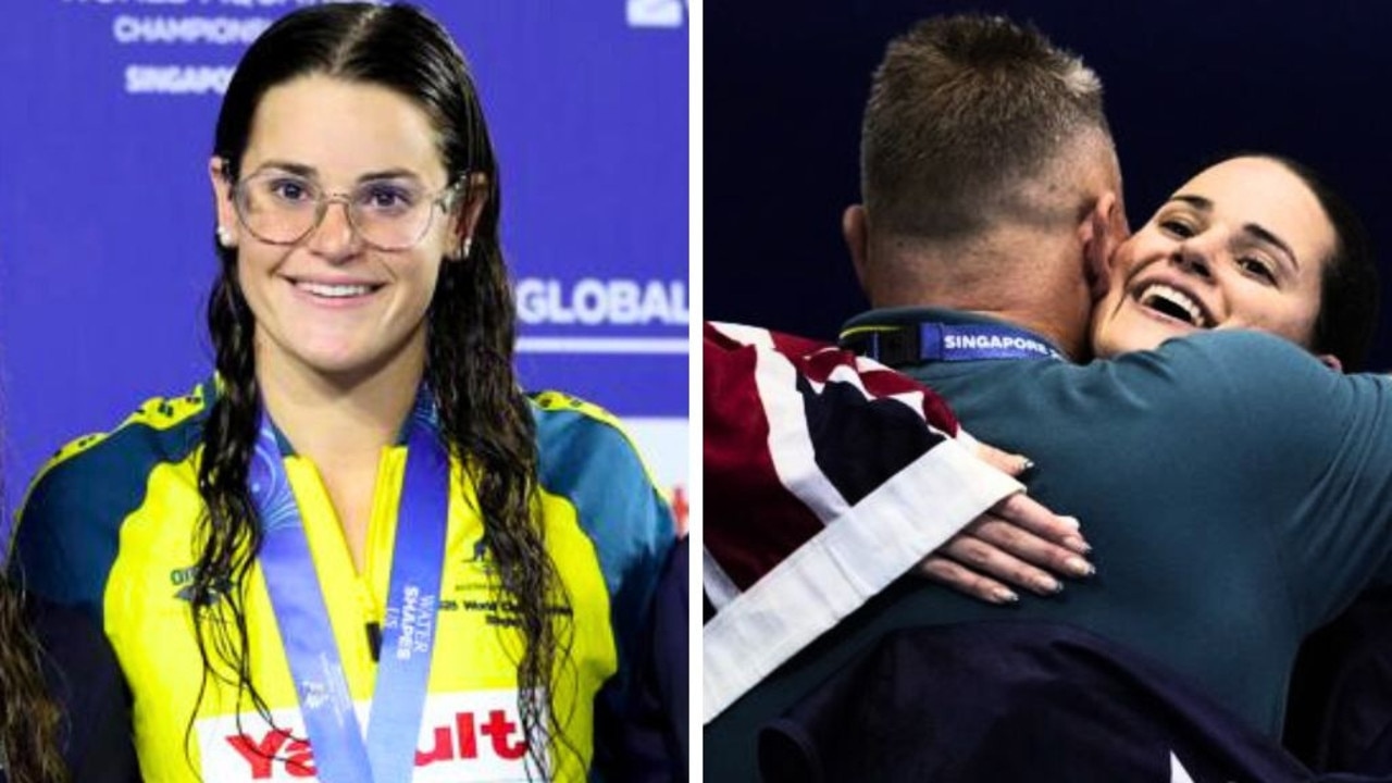 Aussie swim star Kaylee McKeown claims world championships gold