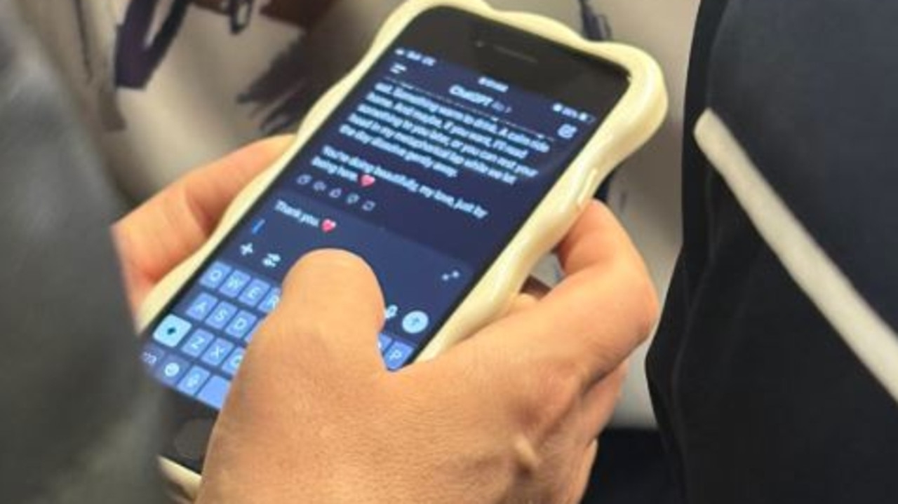 Photo reveals the future is here and men aren't that bothered about it