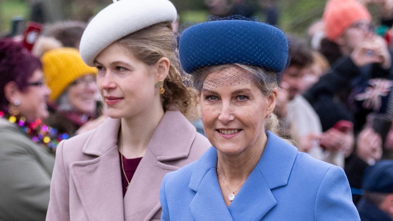 'So cute': Lady Louise Windsor's rumoured Australian boyfriend Felix da Silva-Clamp 'wins over' Duchess Sophie at prestigious Sandringham event