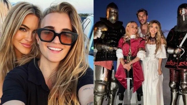 Chrishell Stause marries G Flip for a third time in Los Angeles medieval-themed wedding